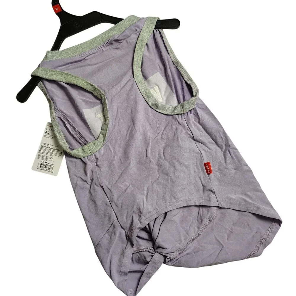 Reddy Dog XL Lightweight Workout Partner Purple T-Shirt For Pets
